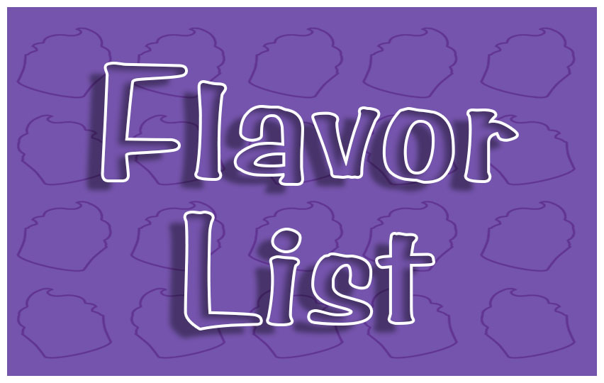 Flavor List